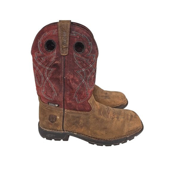 Rocky Men's 11" Waterproof Western Wellington Soft Toe Work Boot RKW0316 10W - Picture 2 of 7